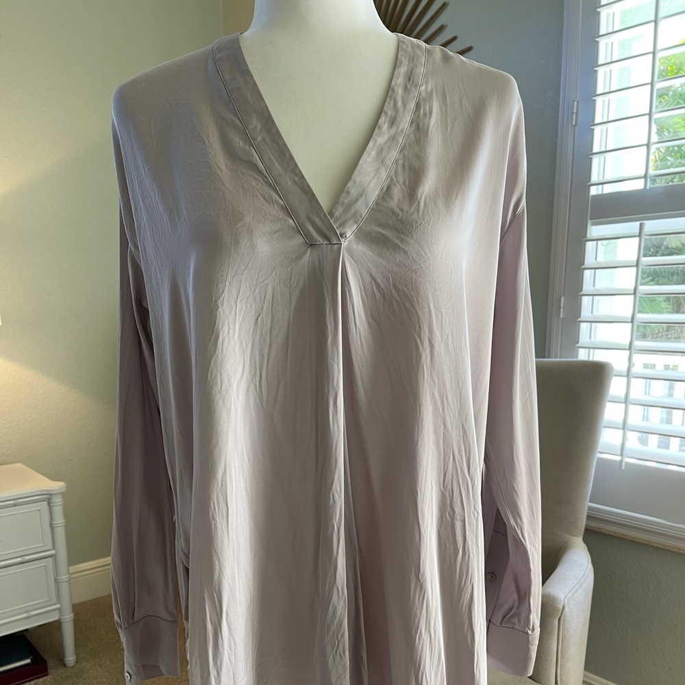 Vince silk tunic